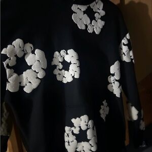 Black denim tears hoodie